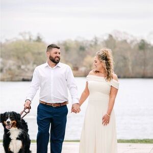 COS Elegant Cream Maxi Dress